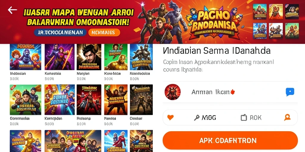 Grafis memukau yang meningkatkan pengalaman bermain.