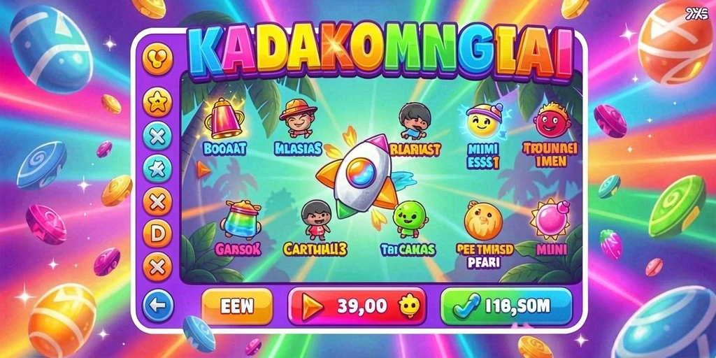 Momen seru saat bermain dengan teman-teman.