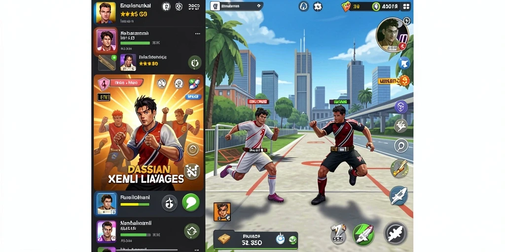 Gameplay yang seru dan menantang di setiap level.