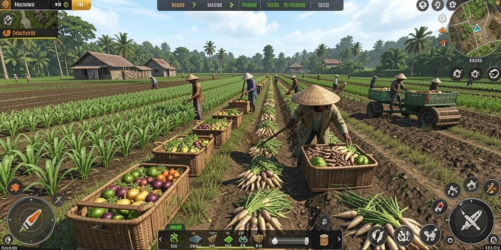 Fitur interaksi sosial XE77 yang menghubungkan pemain.